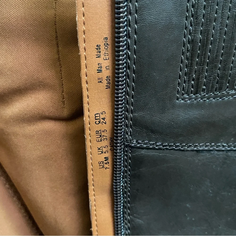 Franco Sarto Dark Brown Over the Knee Boots Size 7 1/2